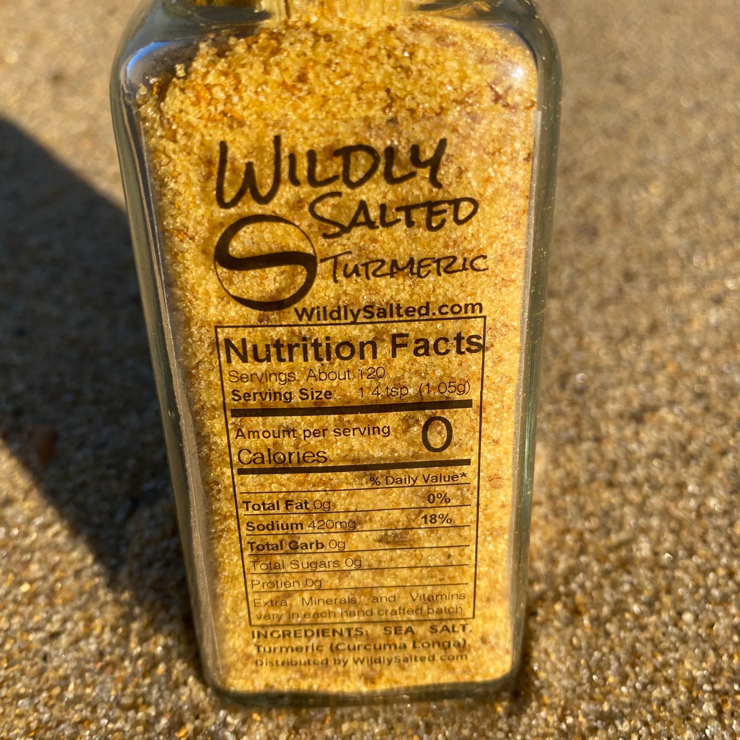 Wildly Salted Turmeric Salt